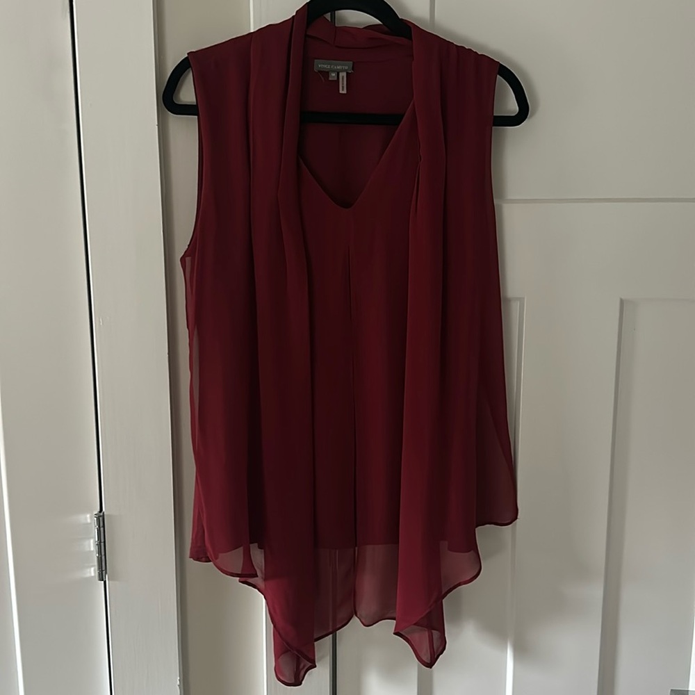 Vince Camuto Crimson top